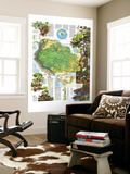 Amazonia, A World Resource At Risk Map 1992 Mural Amazonia, A World Resource At Risk Map 1992 Mural