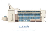 Couvent de La Tourette Plakater af Le Corbusier