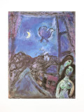 Window in the Evening Reproductions pour les collectionneurs par Marc Chagall