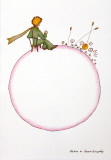 Le Petit Prince et le Coucher du Soleil Plakater af Antoine de Saint-Exupéry Le Petit Prince et le Coucher du Soleil Plakater af Antoine de Saint-Exupéry