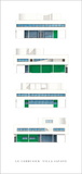 Villa Savoye, Nord-Est Plakat af Le Corbusier
