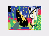 The Sorrow of the King Serigrafía por Henri Matisse