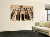 Egypt, Abu Simbel, Temple of Nefertari and Hathor Wall Mural by Michele Falzone