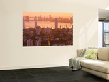 Colombia, Bolivar, Cartagena De Indias, View of Cartagena Skyline at Sunset Wall Mural by Jane Sweeney