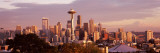 City Viewed From Queen Anne Hill, Space Needle, Seattle, King County, Washington State, USA 2010 Photographic Print