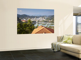 View over Kandy Lake and City Centre, Kandy, Sri Lanka Wall Mural by Ian Trower