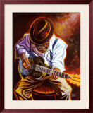 Strummin' Blues Art by Steven Johnson