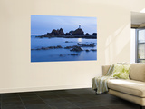 Corbiere Lighthouse at Dusk, Jersey, Channel Islands, UK Mural por Gavin Hellier