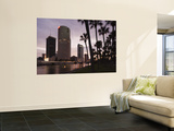 USA, Florida, Tampa, Skyline from Hillsborough River Wall Mural by Walter Bibikow