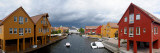 Buildings at the Riverbank, Kristiansand, Otra River, Vest-Agder, Norway Photographic Print