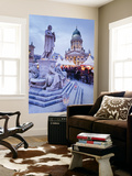 Germany, Berlin, Traditional Christmas Market at Gendarmenmarkt Wall Mural by Gavin Hellier