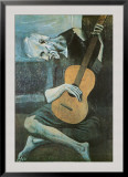 The Old Guitarist, c.1903 Prints by Pablo Picasso