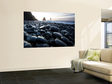 Reynisdrangar Rock Formations and Black Beach, Vik, Iceland Wall Mural by Peter Adams