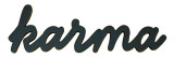 Karma Wood Sign