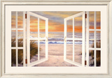 Sunset Beach Posters by Diane Romanello