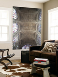 England, Cambridgeshire, Cambridge, King's College Chapel, Ceiling Wall Mural by Steve Vidler