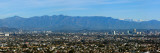 City with Mountains in the Background, Los Angeles, California, USA 2010 Photographic Print