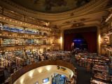 Interiors of a Bookstore, El Ateneo, Avenida Santa Fe, Buenos Aires, Argentina Photographie