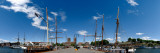 Boats Moored at a Port, Oslo, Norway Photographic Print
