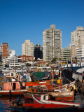 Boats at a Harbor, Punta Del Este, Maldonado, Uruguay Photographic Print