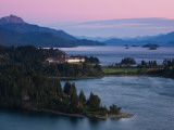 Hotel at the Lakeside, Llao Llao Hotel, Lake Nahuel Huapi, San Carlos De Bariloche Photographic Print