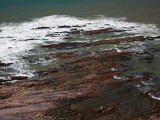 Rock Formations on the Coast, La Paloma, Rocha Department, Uruguay Photographic Print