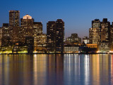 Buildings at the Waterfront, Boston, Massachusetts, USA Photographic Print