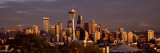 City Viewed From Queen Anne Hill, Space Needle, Seattle, King County, Washington State, USA 2010 Photographic Print