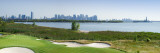 Liberty National Golf Club with Lower Manhattan And Statue of Liberty in the Background Photographic Print