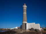 Low Angle View of a Lighthouse, Jose Ignacio, Maldonado, Uruguay Photographic Print