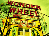 Entrance to the Wonder Wheel, Coney Island, Brooklyn, New York City, New York State, USA Photographie