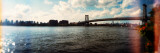 Manhattan Skyline Viewed From East River Park, East River, Williamsburg, Brooklyn, New York Photographic Print