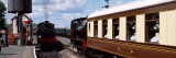 Trains at Railroad Station, Northiam Railway Station, Northiam, East Sussex, England Lámina fotográfica