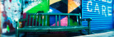 Bench Outside a Building, Williamsburg, Brooklyn, New York City, New York State, USA Photographic Print