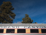 Grand Canyon Tourist Train Car, Grand Canyon Village, Grand Canyon National Park, Arizona, USA Photographic Print