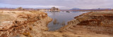Lake Surrounded By Rocks, Lake Powell, Arizona, USA Photographic Print