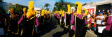 People Celebrating Carnival, Carupano, Sucre State, Venezuela Lámina fotográfica