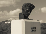 Bust of Actor James Dean, Griffith Park Observatory, Los Angeles, California, USA Photographic Print