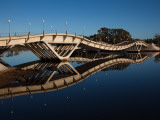 Bridge Across a River, Leonel Viera Bridge, La Barra, Punta Del Este, Maldonado, Uruguay Photographic Print