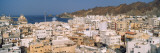 High Angle View of a City, Muttrah, Muscat, Oman Lámina fotográfica