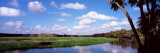Reflection of Clouds in a River, Myakka River, Myakka River State Park, Sarasota County, Florida Photographic Print