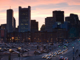 Skyscrapers in a City, Boston, Massachusetts, USA Photographic Print