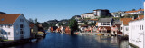 Buildings at the Riverbank, Flekkefjord, Vest-Agder, Norway Photographic Print