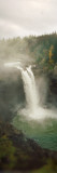 High Angle View of a Waterfall, Snoqualmie Falls, Snoqualmie, King County, Washington State, USA Photographic Print