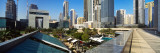 Skyscrapers in a City, Dubai, United Arab Emirates Fotografie-Druck