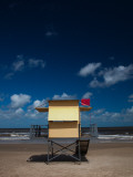Lifeguard Hut on the Beach, Carrasco Beach, Carrasco, Montevideo, Uruguay Photographic Print