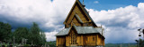 Facade of a Wooden Church, Reinli Stave Church, Reinli, Oppland County, Norway Photographic Print