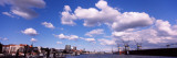 View of a Harbor, Hamburg Harbour, Elbe River, Hamburg, Germany Photographic Print