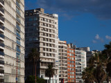 Apartments in a City, Playa Pocitos, Pocitos, Montevideo, Uruguay Photographic Print