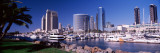Boats at a Harbor, San Diego, California, USA 2010 Photographic Print